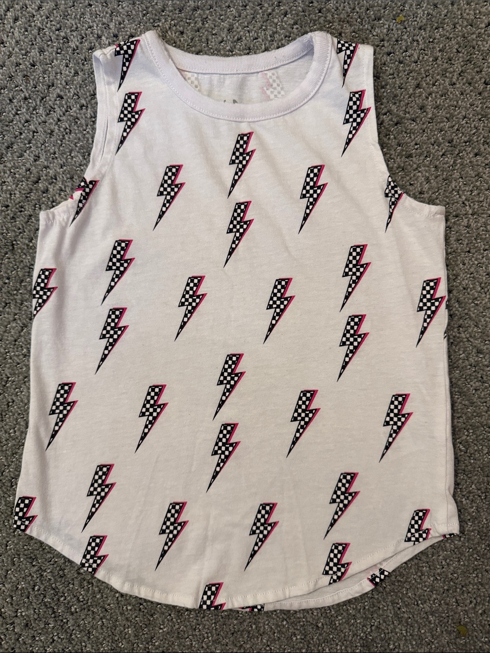 Boys Chaser Lightning Bolt Tank Top